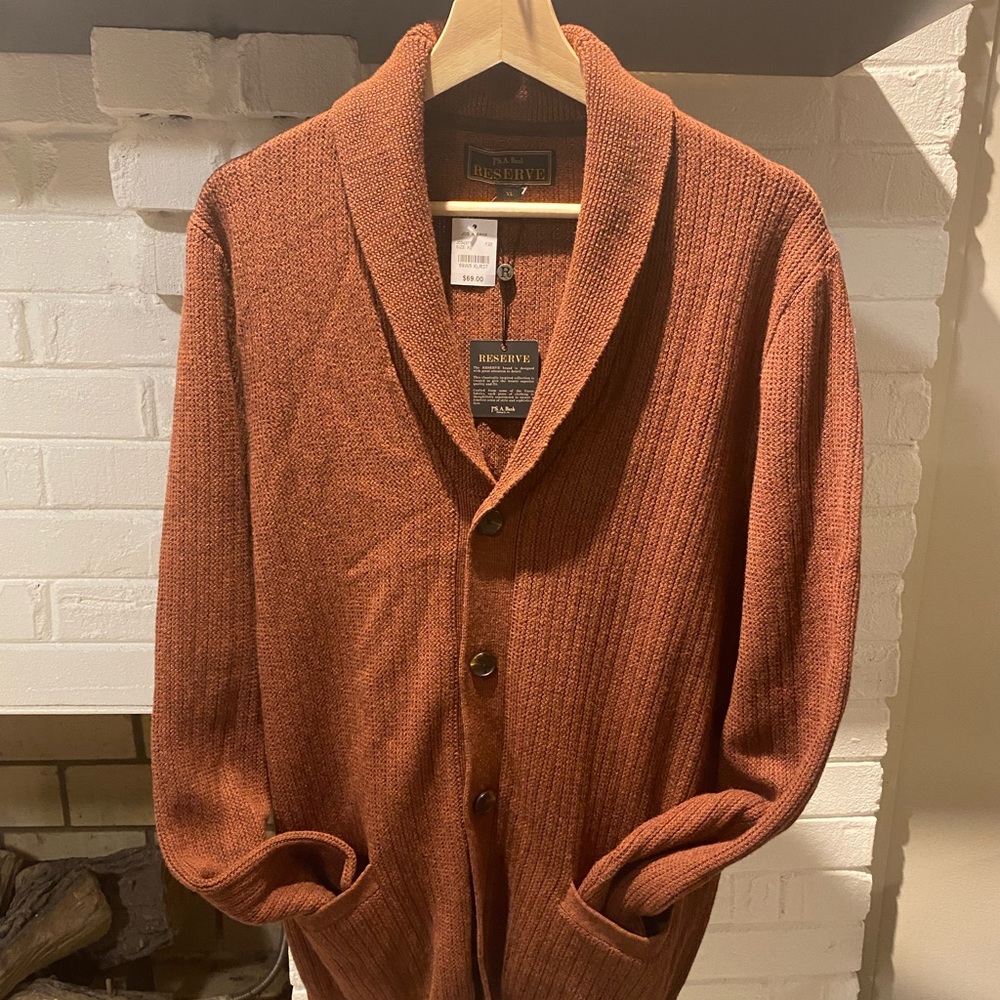 Jos. A Bank Cardigan Sweater Men’s XL
